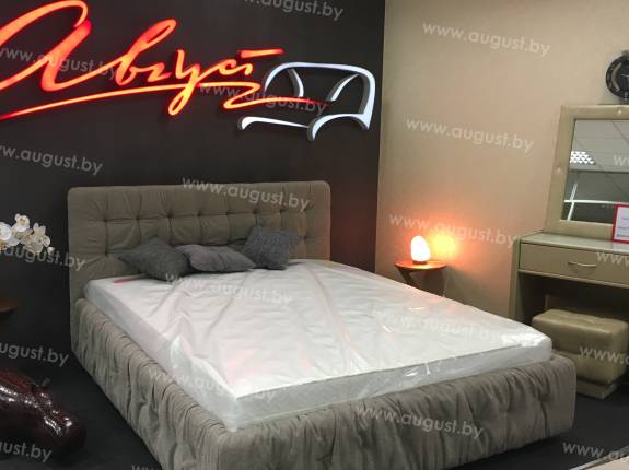 Кровать с мягким изголовьем AL-0045 "August Loft"