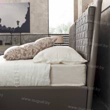 Кровать с мягким изголовьем AL-0010 "Viminitta"