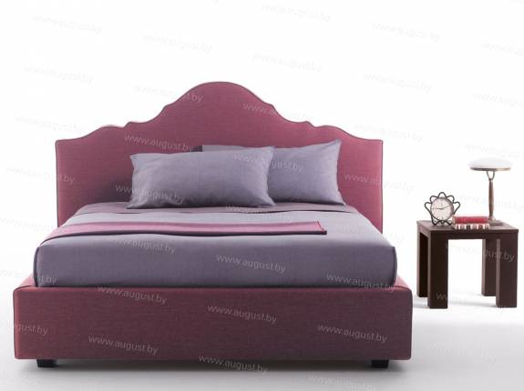 Кровать с мягким изголовьем AL-0355 "Santa Lucia" Rose