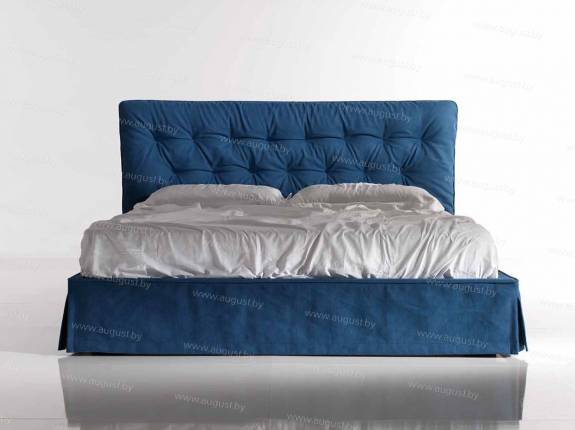 Кровать с мягким изголовьем AL-0357 "Vision".