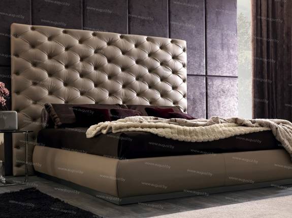Кровать с мягким изголовьем AL-0028 "August Romeo"