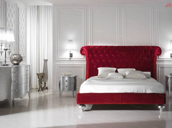 Дизайнерская кровать с мягким изголовьем AL-0111 "August Marquise"