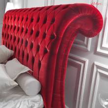 Дизайнерская кровать с мягким изголовьем AL-0111 "August Marquise"