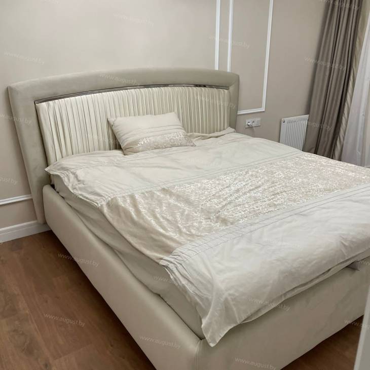 Кровать с мягким изголовьем AL-0098 "August Bellagio"