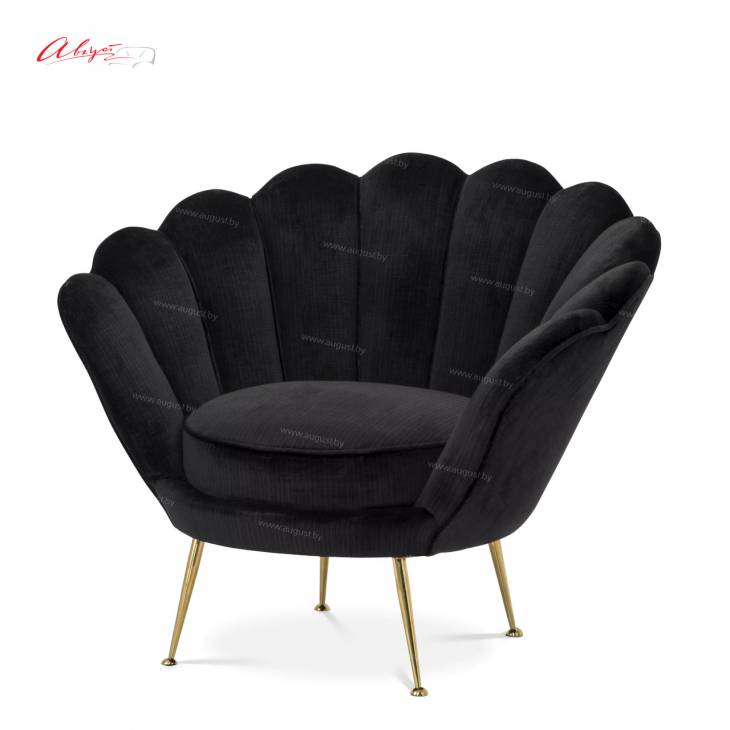 Дизайнерское кресло AEP-0002 "Trapezium" Black
