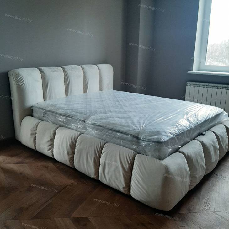 Кровать с мягким изголовьем AL-0004 August Paffutto