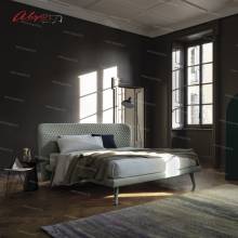 Кровать с мягким изголовьем AL-0046 "August Elegance"