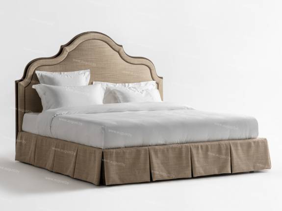 Кровать с мягким изголовьем AL-0075 "August Maroccana"